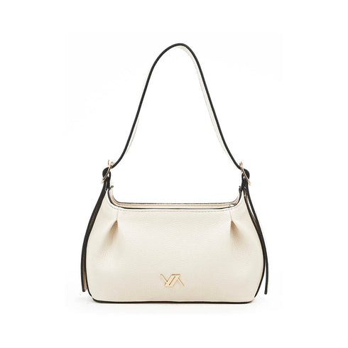 Verde Γυναικεία Τσάντα Ώμου 16-7248 Εκρού